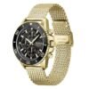 Hugo Boss Men’s Quartz Gold Stainless Steel Black Dial 46mm Watch 1513906 - Image 2